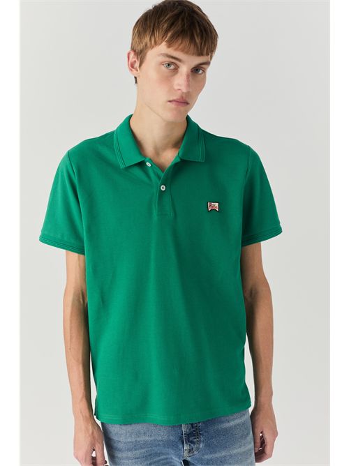 Polo in piquet tinta unita ROY ROGERS | P25RRU185CA46XXXX/C0354